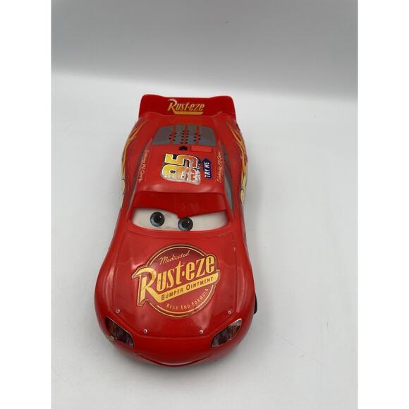 RADIO CONTROL Disney Pixar Cars Lightning Mcqueen TYCO R/C CAR ONLY - Picture 2 of 8